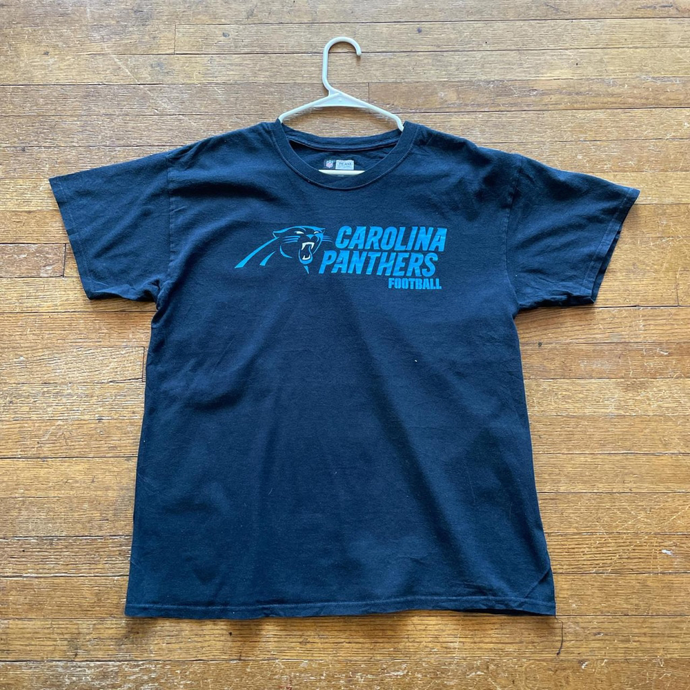 Black Carolina Panthers NFL tee